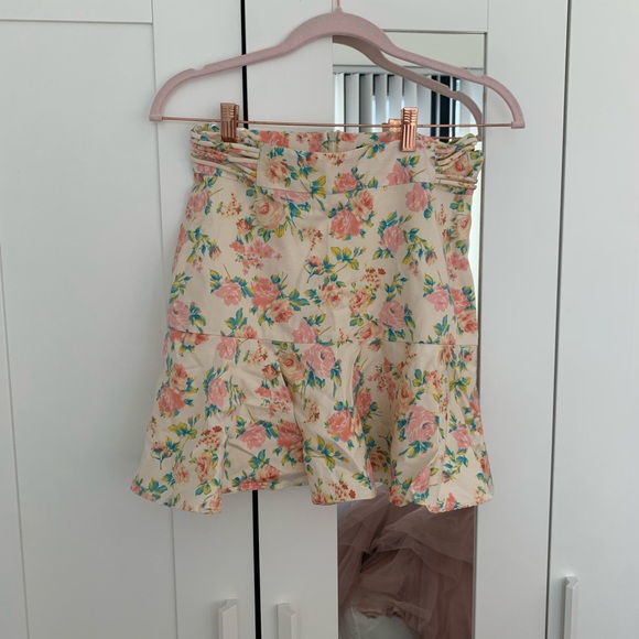 Zara cream and pink floral coord - Picture 3 of 5